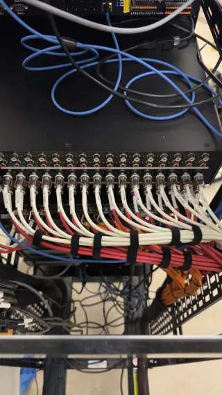 AV Cabinet Rebuild — build stage 3