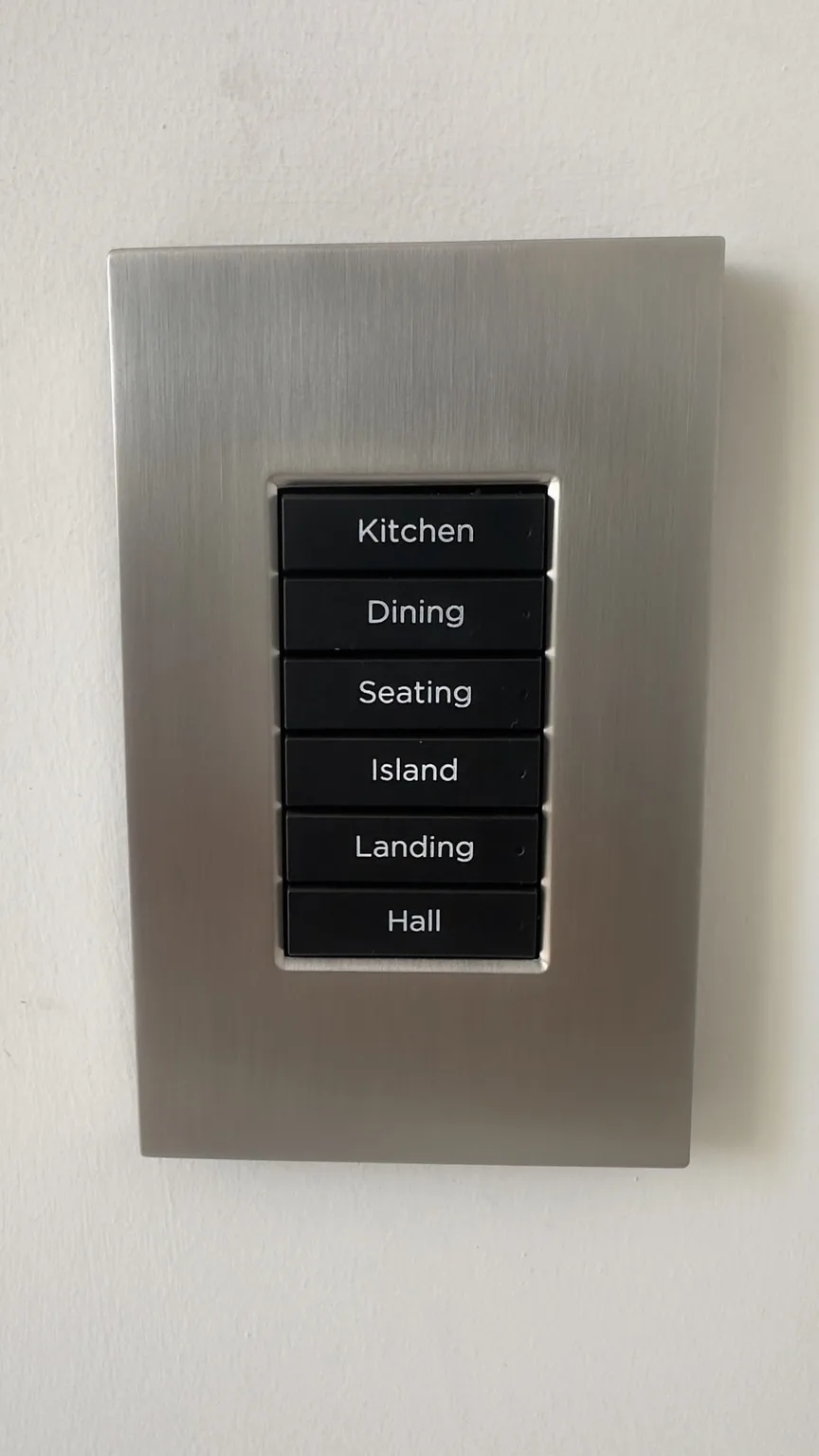 Country Cottage System — detail 1 · Control4 + Engraved Keypads · MK Iconic Solutions