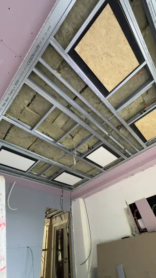 Invisible Media Room — build stage 3