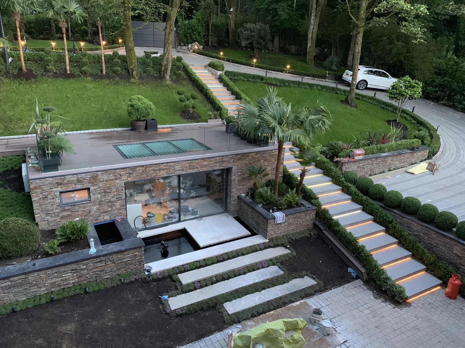 Garden & Whole-Home Automation — detail 1 · KNX Lighting + Landscape Lighting · MK Iconic Solutions