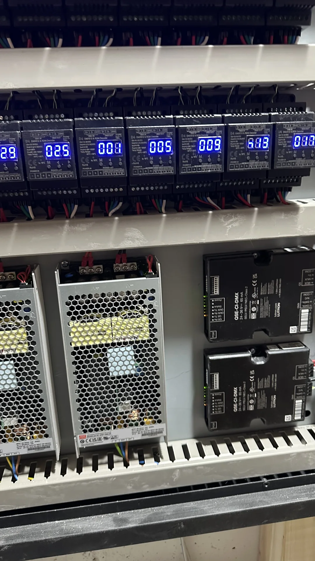 DMX LED Lighting via Lutron — detail 1 · DMX Colour Control + Lutron Integration · MK Iconic Solutions
