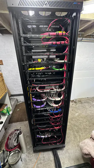 London Control4 Upgrade & Rebuild — build stage 1
