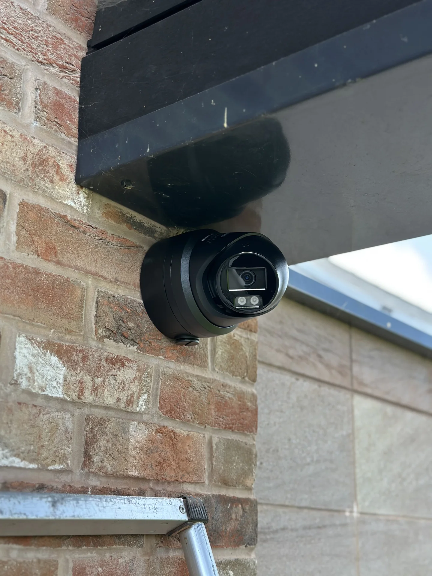 Prestbury CCTV Upgrade — detail 1 · Turret Camera Upgrade + Night-Time Visibility · MK Iconic Solutions