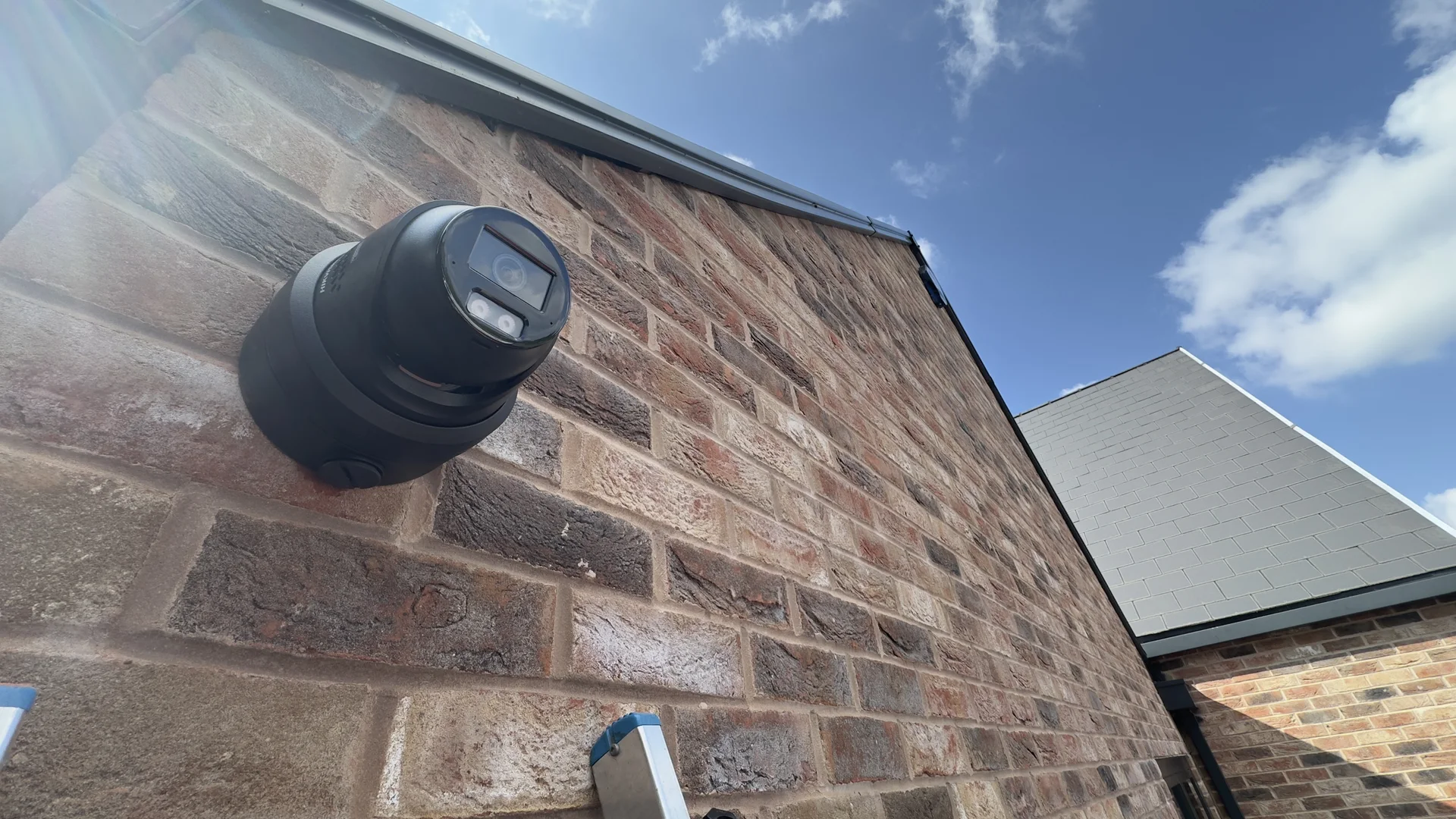 Prestbury CCTV Upgrade — detail 2 · Turret Camera Upgrade + Night-Time Visibility · MK Iconic Solutions