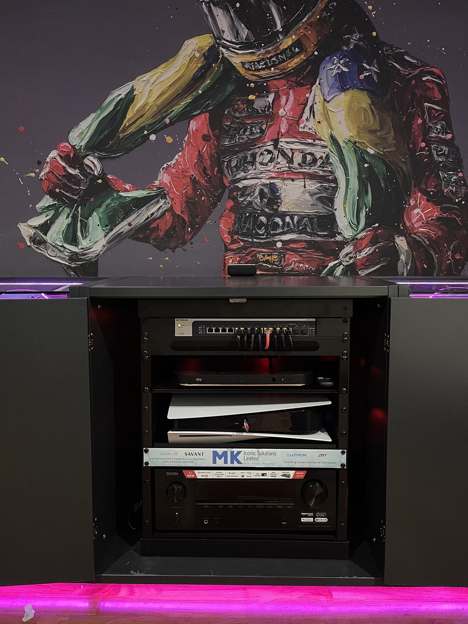London Cinema — detail 2 · Smart Building Award + Dolby Atmos · MK Iconic Solutions