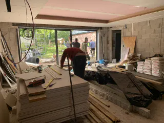 Dolby Atmos Cinema Room — build stage 1