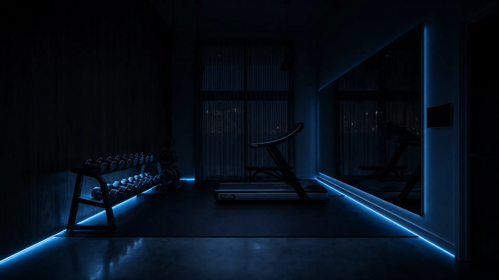 Home Gym — Night Mode