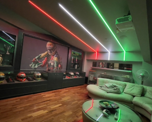 F1 Media Room Control4