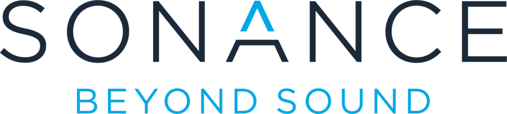 Sonance logo with tagline